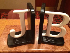 Letter Bookends